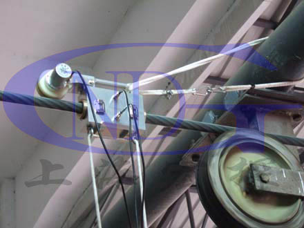 索道及娛樂設(shè)施鋼絲繩無損探傷現(xiàn)場(chǎng)